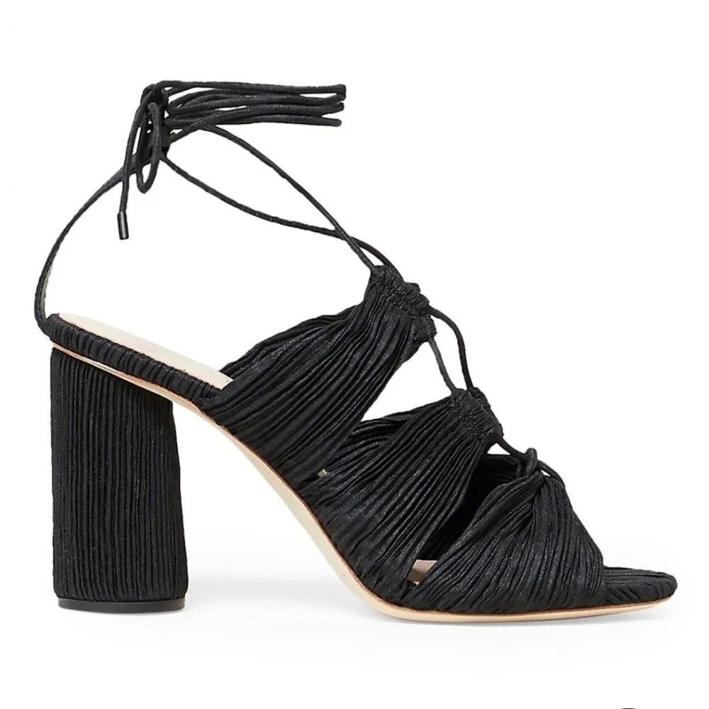 Loeffler Randall Teresa Lace up Sandal Size 7.5 - Picture 3 of 7